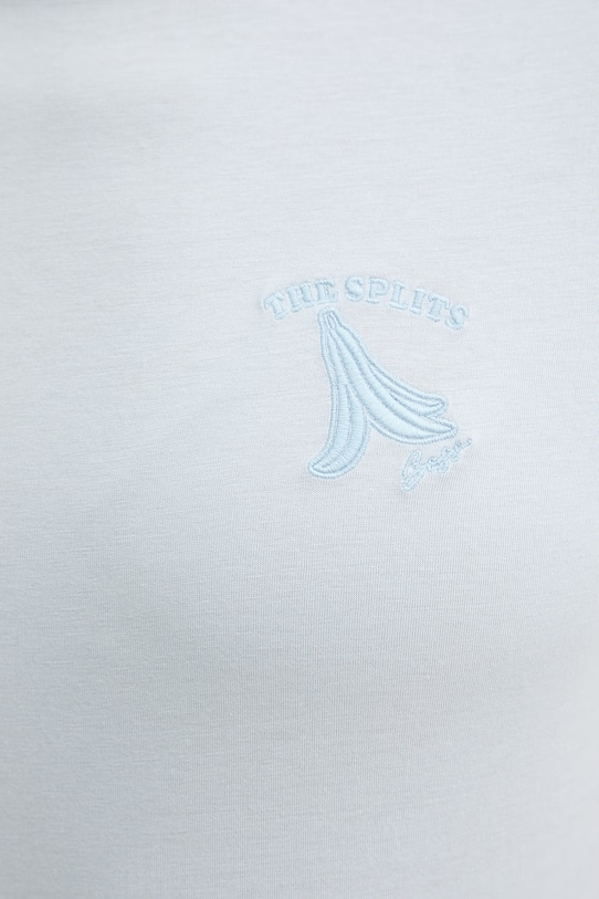 BOSS Orange t-shirt damski bawełniany C Elove 4 50559077 niebieski