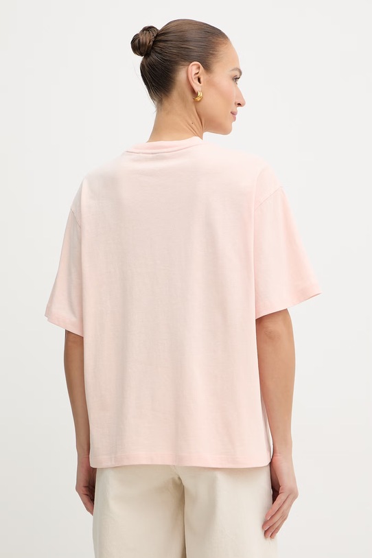 Odzież BOSS Orange t-shirt damski bawełniany C Eboys 2 50559078 różowy