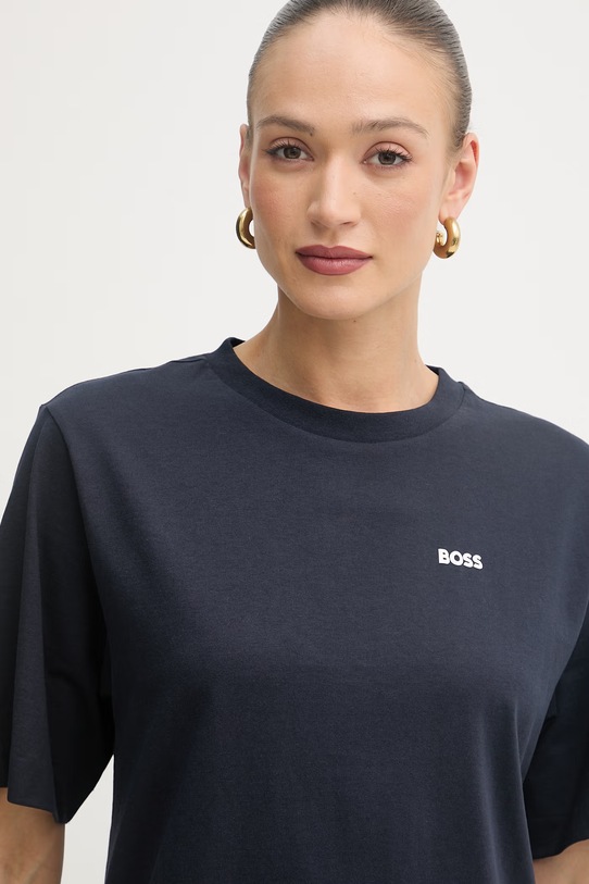 BOSS Orange tricou pentru femei, din bumbac C Eregular 6 bleumarin 50568699