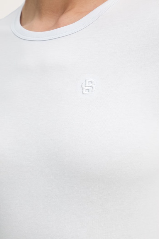 BOSS t-shirt γυναικείο βαμβακερό 50557843 μπλε