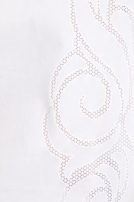 BOSS T-shirt damski z bawełną Elne2 50560987 biały