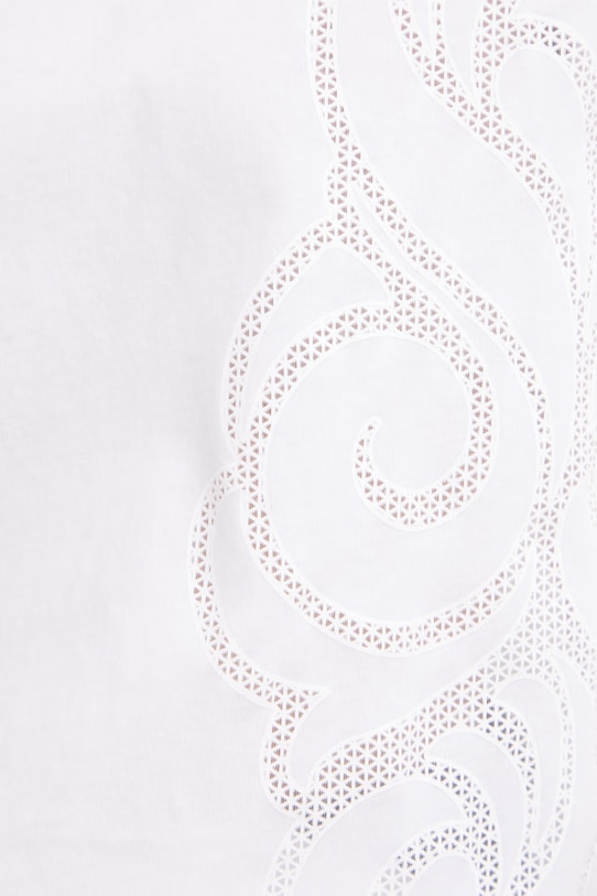 BOSS T-shirt damski z bawełną Elne2 50560987 biały