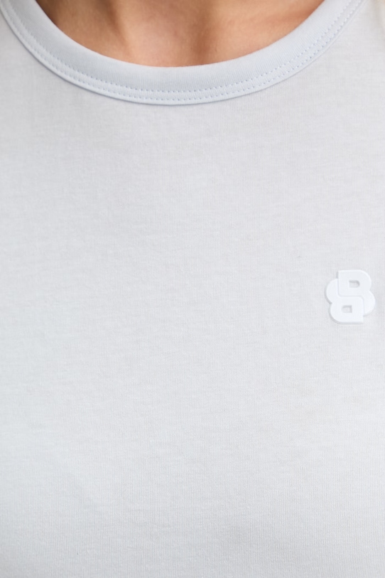 BOSS t-shirt bawełniany Eventsa11 50562055 niebieski