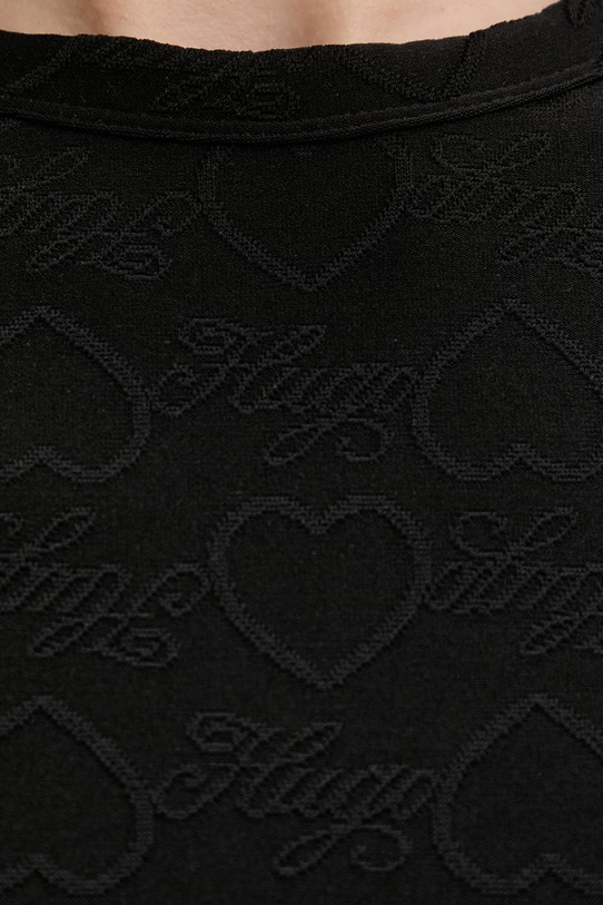 HUGO Blue tričko dámske Dappless_B 50559213 čierna