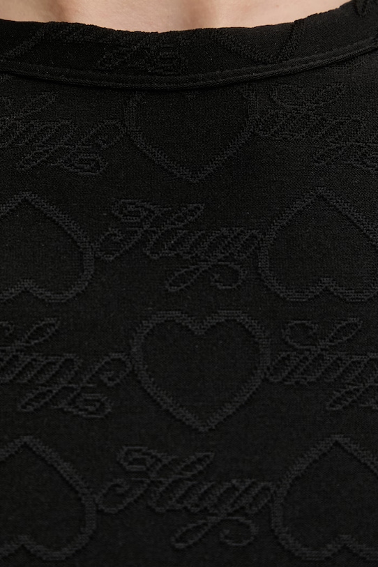 HUGO Blue tričko dámske Dappless_B 50559213 čierna