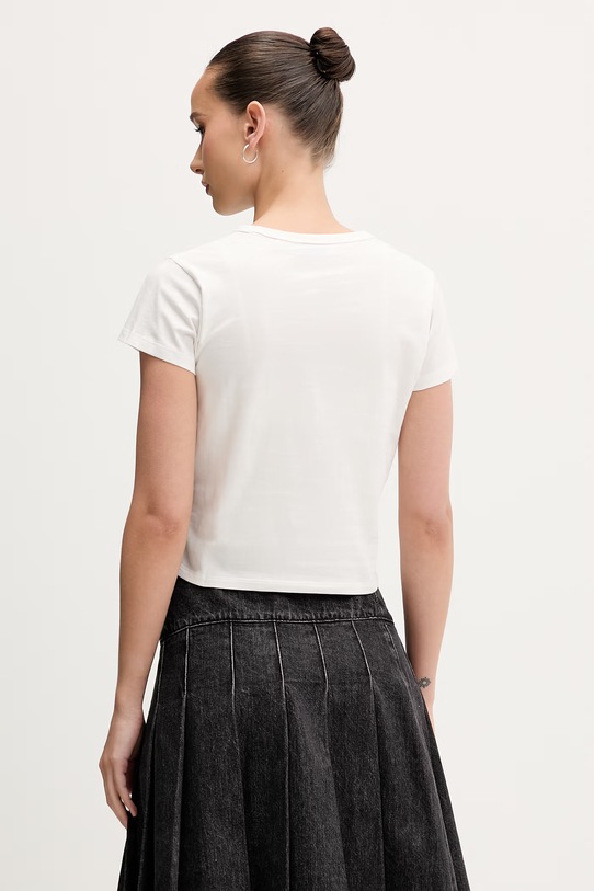 Odzież HUGO Blue t-shirt damski bawełniany Dichroma_B 50560769 biały