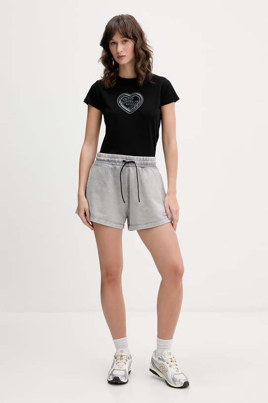 HUGO Blue dámská bavlněná Dichroma_B 50560769 černá SS26