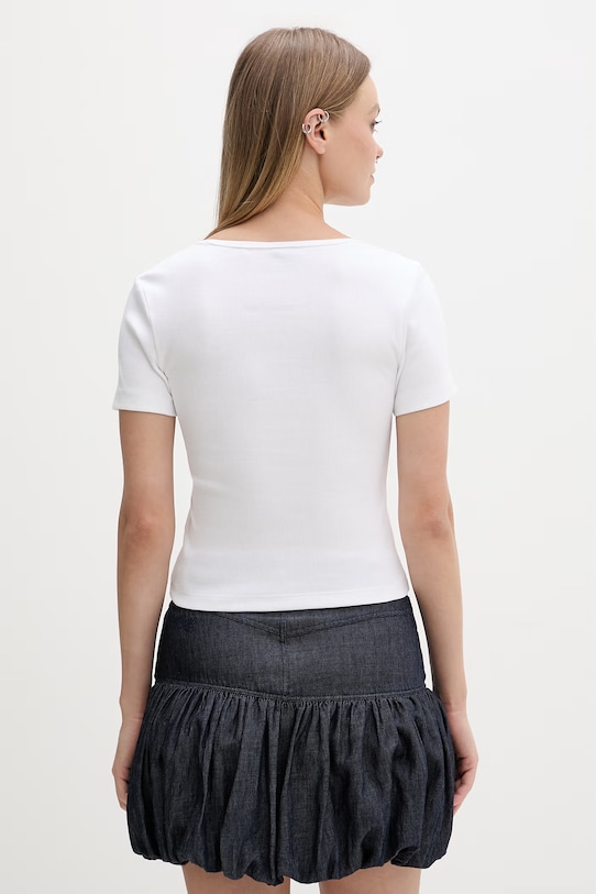 Oblečenie HUGO Blue tričko dámske Diheart_B 50562071 biela