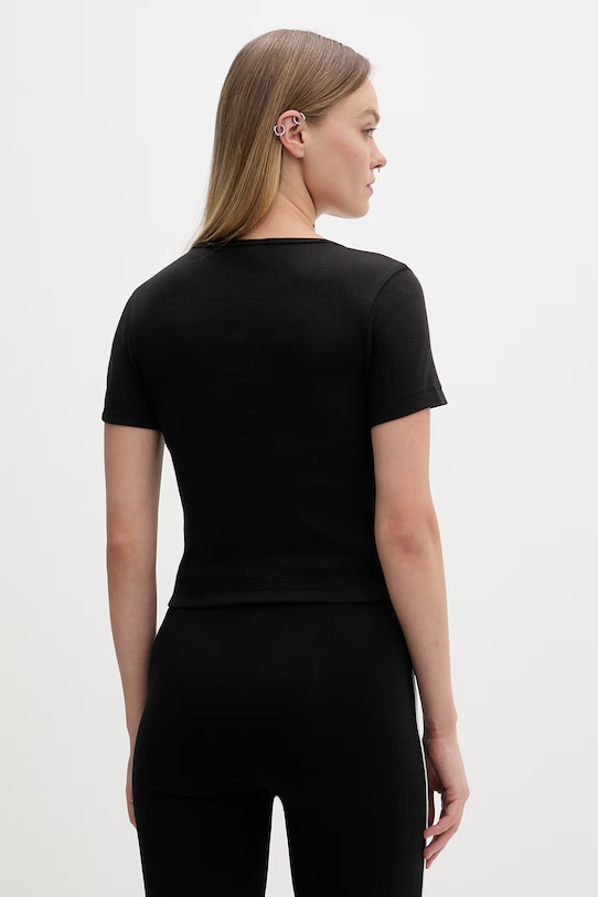 Oblečenie HUGO Blue tričko dámske Diheart_B 50562071 čierna