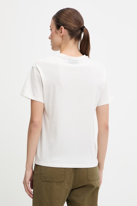 Odzież Napapijri t-shirt bawełniany AURORA NP0A4I5GN1A1 beżowy