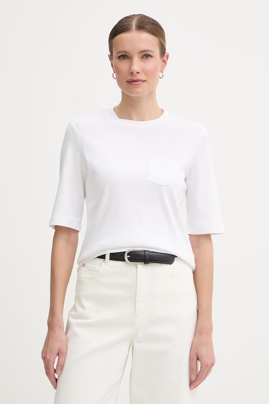 Joop! t-shirt damski bawełniany biały 30102011