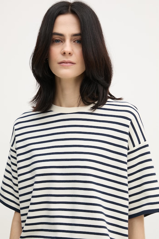 Joop! t-shirt bawełniany beżowy 30102053