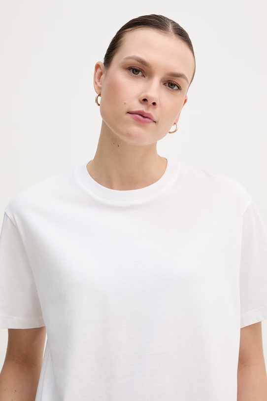 Joop! t-shirt bawełniany biały 30102071