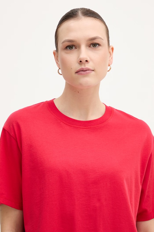 Joop! t-shirt bawełniany czerwony 30102071