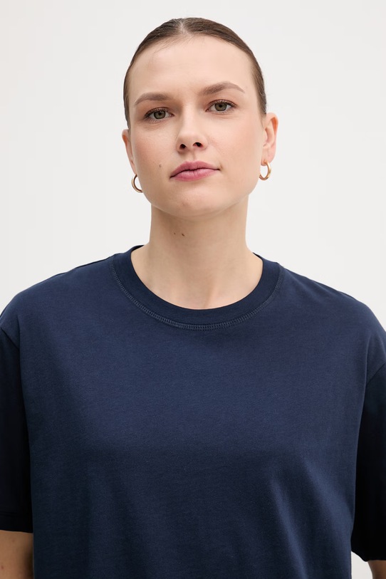 Joop! t-shirt bawełniany granatowy 30102071