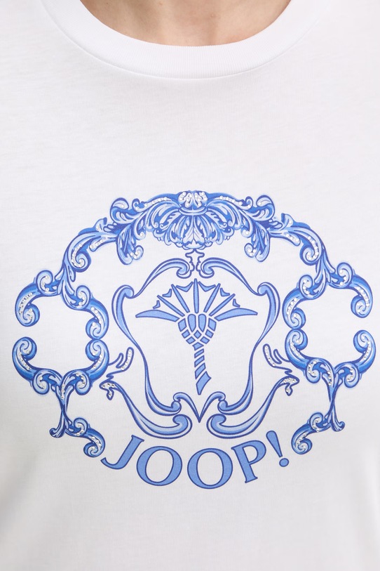 Joop! t-shirt damski bawełniany 30102074 biały