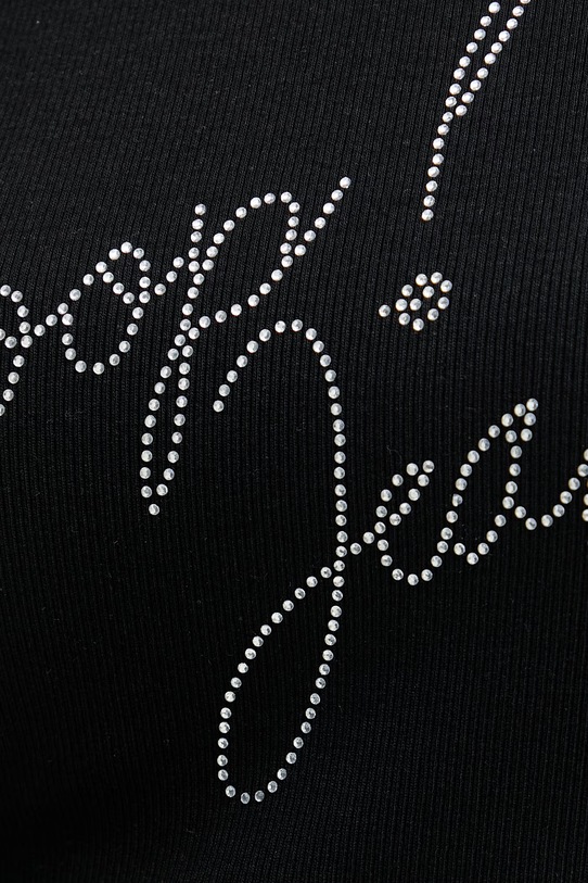 Joop! T-shirt damski bawełniany z elastanem 30102094 czarny