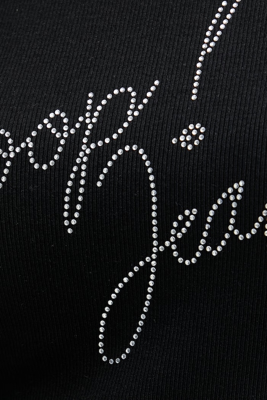 Joop! T-shirt damski bawełniany z elastanem 30102094 czarny