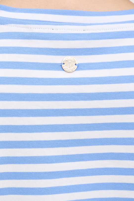 Joop! t-shirt damski bawełniany z elastanem 30102098 niebieski