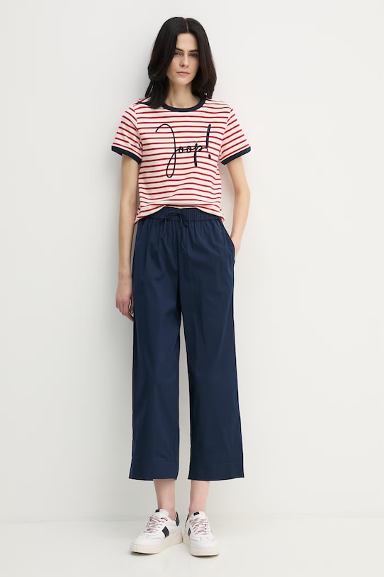 Joop! t-shirt bawełniany 30102373 czerwony SS26