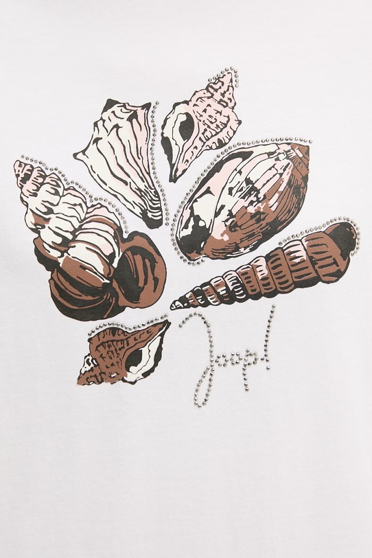Joop! t-shirt bawełniany 30102427 biały