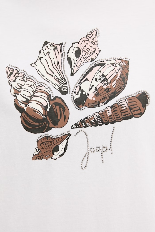 Joop! t-shirt bawełniany 30102427 biały