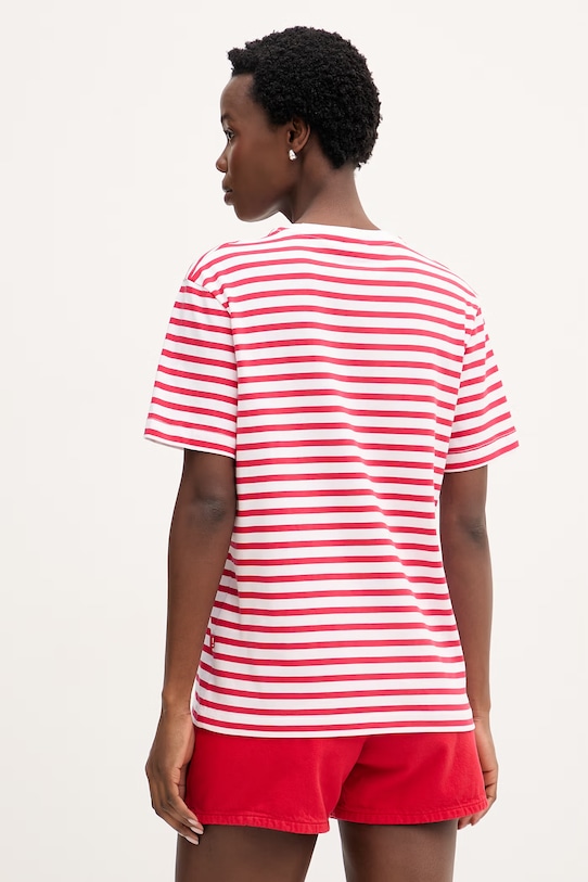 Odzież Joop! t-shirt damski bawełniany 30103056 czerwony