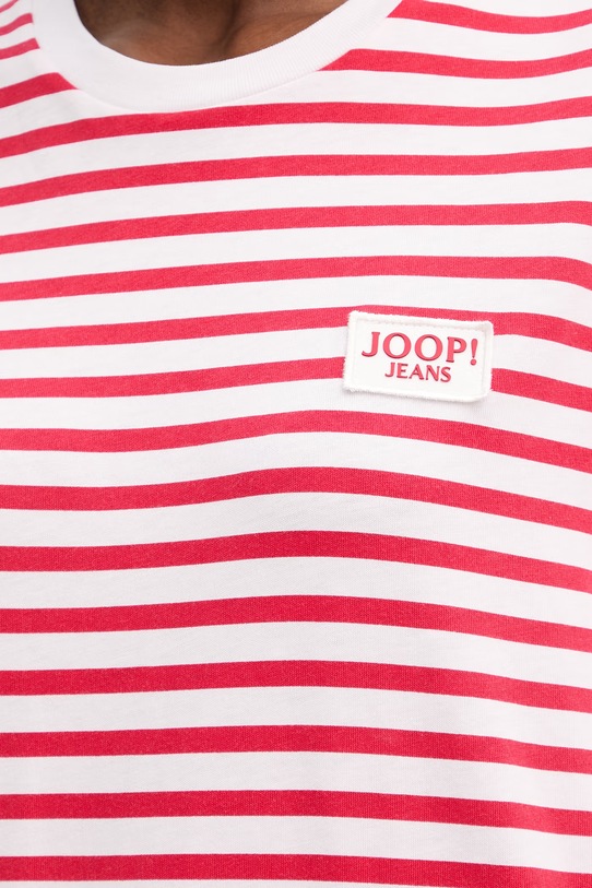 Joop! t-shirt damski bawełniany 30103056 czerwony