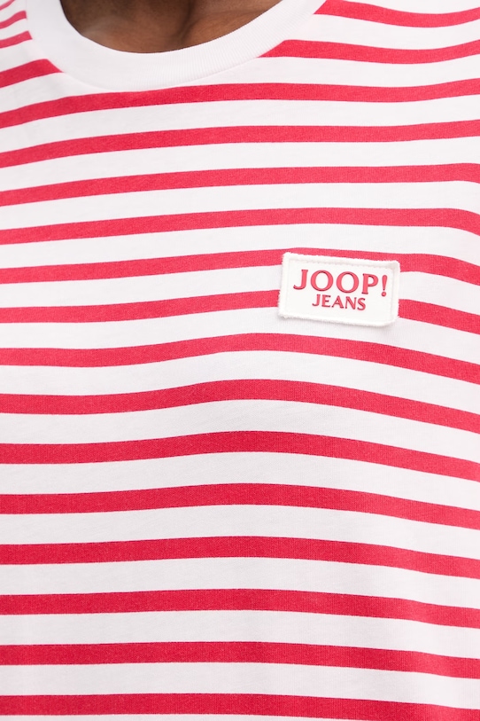Joop! t-shirt damski bawełniany 30103056 czerwony