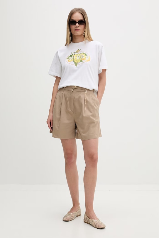 HUGO футболка жіноча бавовняна Vintage Tee_24 50561264 білий SS26