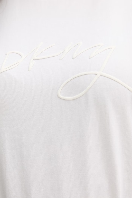 DKNY top damski z bawełny P6BH0ENY biały