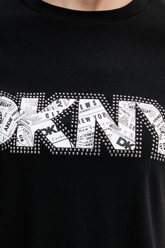 Dkny t-shirt P5RH3WNA czarny