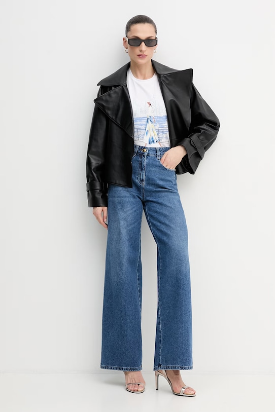 Dkny t-shirt P61MPWNA biały SS26