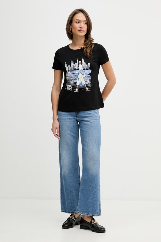 Dkny t-shirt P61MPWNA czarny SS26
