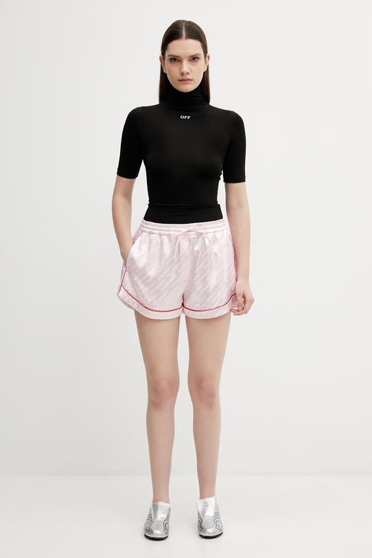 Off-White bluzka Off Stamp 2AD137C99JER003 czarny