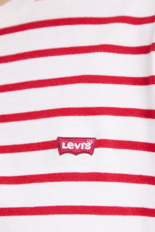 Levi's T-shirt basic damski bawełniany PERFECT 39185.0417 biały