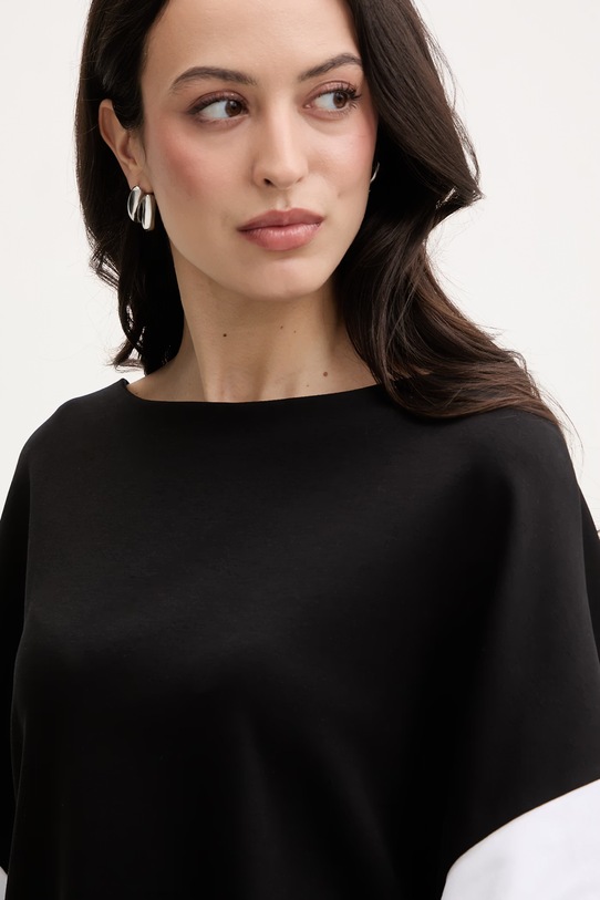 Karl Lagerfeld tričko dámské bavlněné černá B2W17005