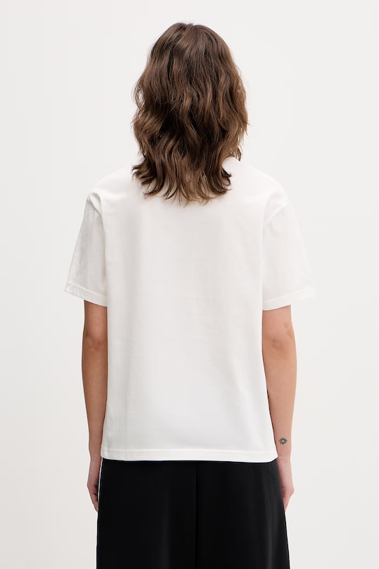 Odzież Fred Perry t-shirt bawełniany G1142 biały