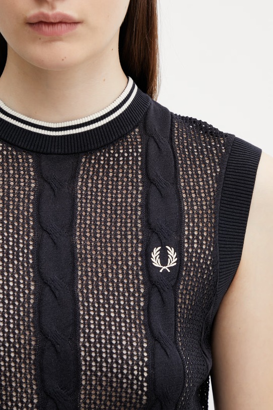 Fred Perry bluzka granatowy K2126