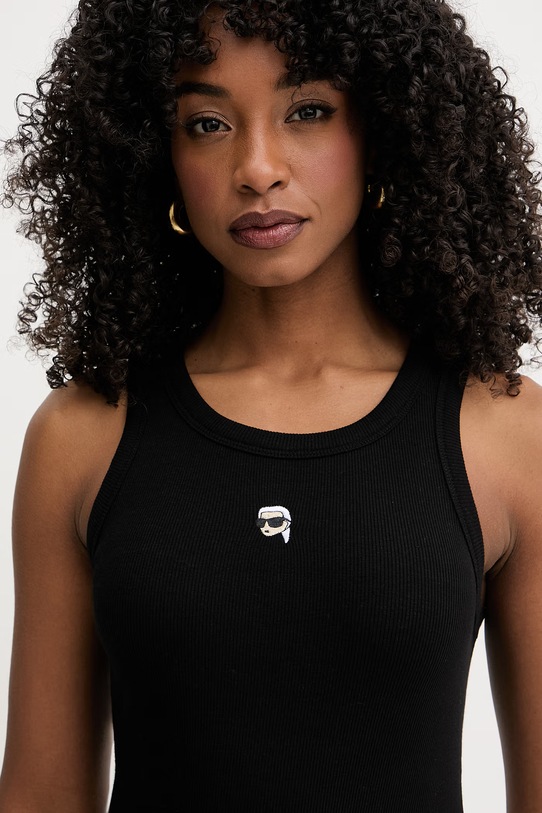 Karl Lagerfeld dámský top IKON černá B2W17099