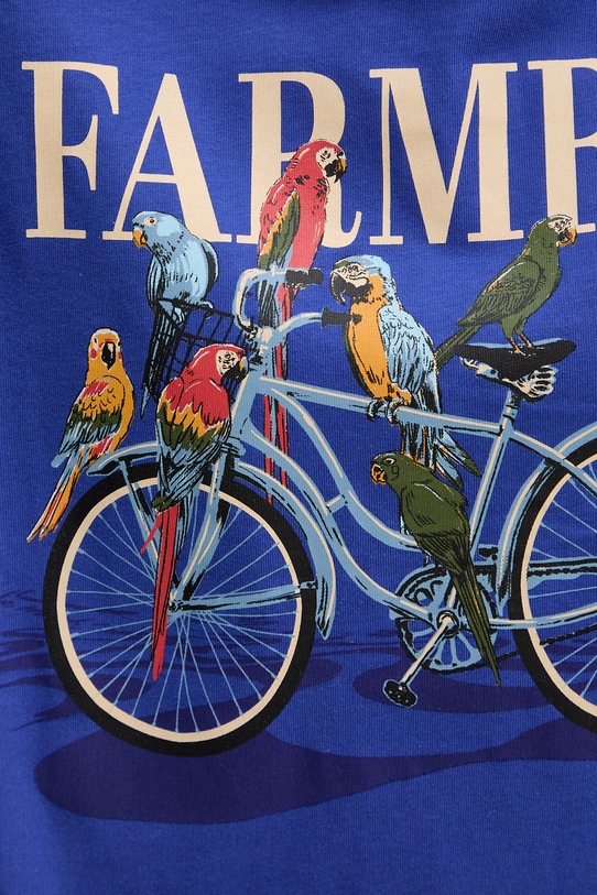 Farm Rio t-shirt in cotone 348538 blu