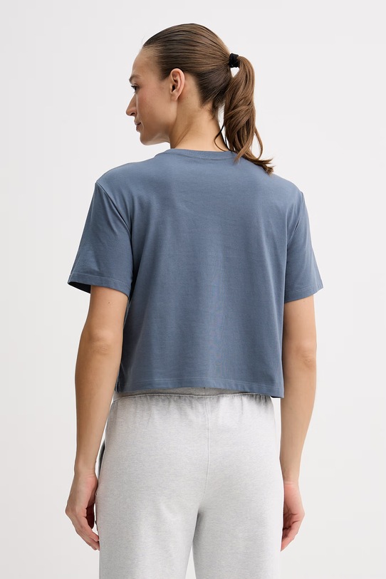 Odzież The North Face crop top damski Essential Simple Dome NF0A8FDH0U31 niebieski