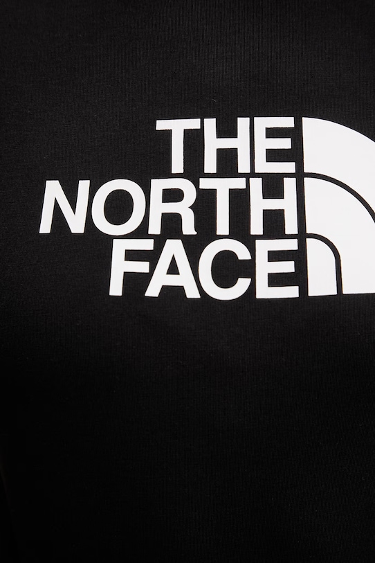 The North Face t-shirt damski z bawełną EVOLUTION NF0A8FX6JK31 czarny