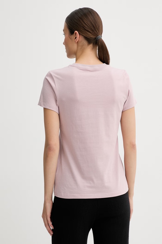 Odzież The North Face t-shirt damski bawełniany EVOLUTION NF0A8FX70SO1 różowy