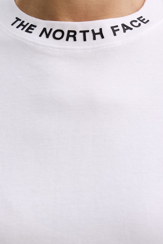 The North Face t-shirt damski bawełniany ZUMU NF0A8GUSFN41 biały