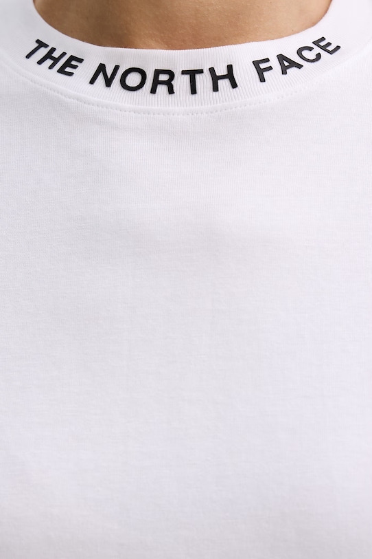 The North Face t-shirt damski bawełniany ZUMU NF0A8GUSFN41 biały