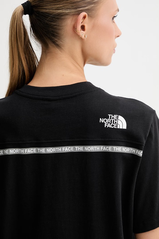 The North Face t-shirt damski bawełniany ZUMU NF0A8GUSJK31 czarny