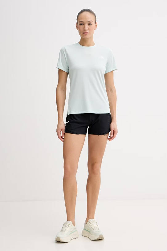 The North Face t-shirt treningowy damski Flex NF0A8BRRG701 turkusowy SS26