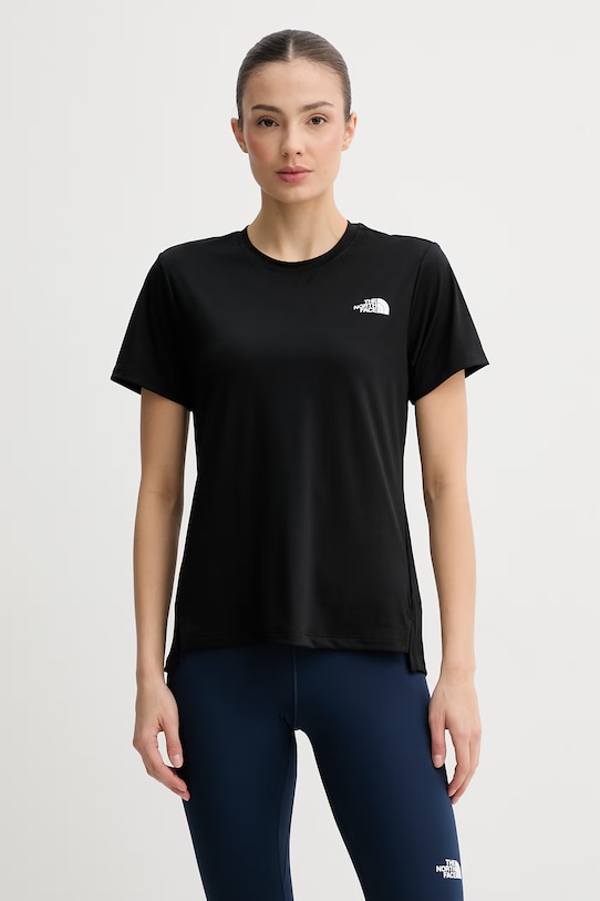 The North Face t-shirt treningowy damski Flex czarny NF0A8BRRJK31