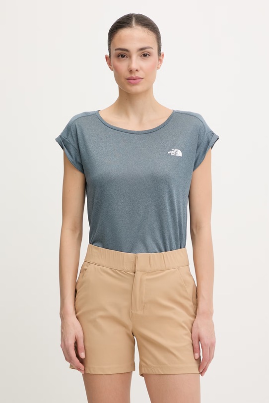 The North Face t-shirt damski szary NF0A8BS2L9L1